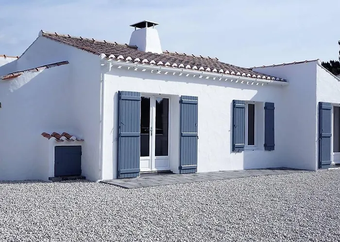 Maison En Bord De A : 3 Chambres, Jardin Clos, Internet, Parking, A 250m - Fr-1-224b-646 * Noirmoutier-en-l'Ile